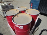 (4) 55-Gallon Barrels Of Unused Hydraulic Oil