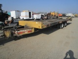 Interstate Trailers T/A Tilt Bed Trailer,