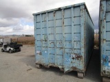 24' Enclosed Roll-Off Bin,