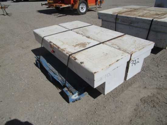 Pallet Of Two Truck Bed Tool Boxes
