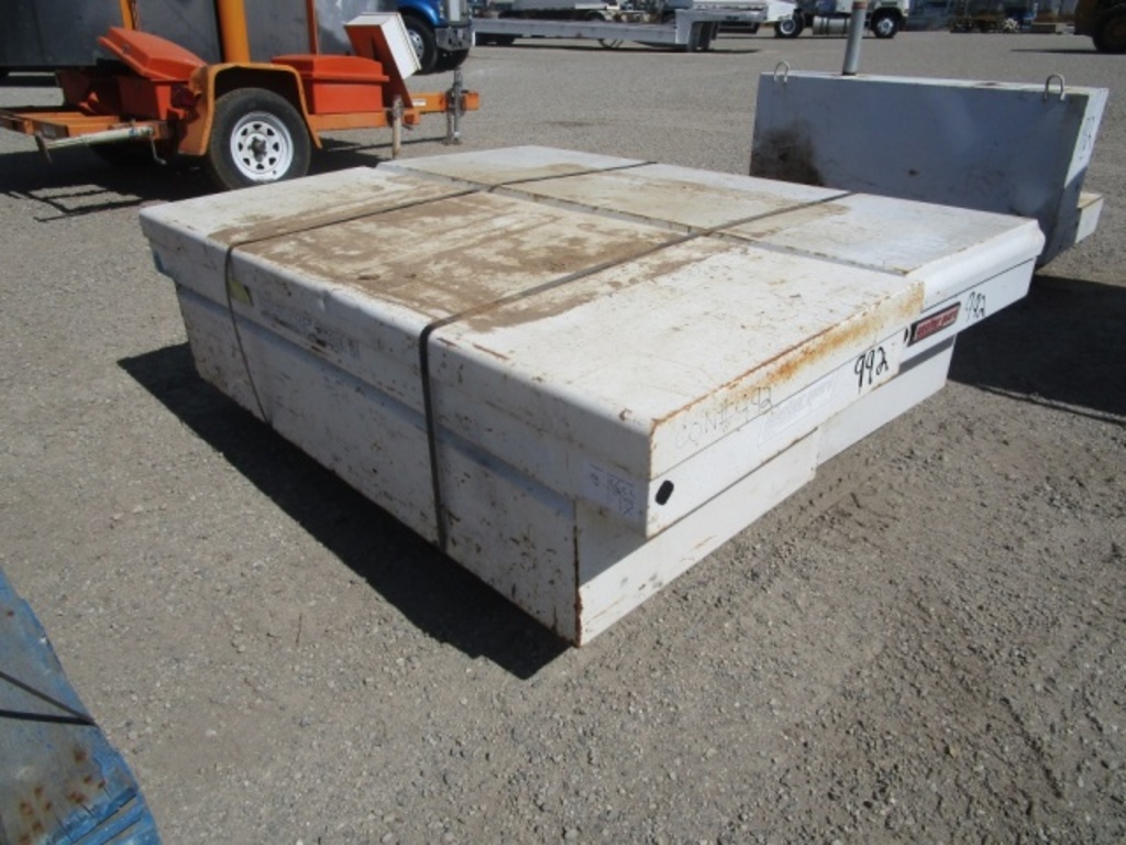 Pallet Of Two Truck Bed Tool Boxes