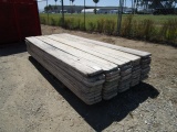 Lot Of 2x8 Wood Scafolding Planks