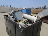 Bins Of Misc Scrap Metal,