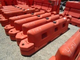 (4) Construction Road Barriers