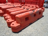 (4) Construction Road Barriers