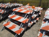 Lot Of Road Construction A-Frame Sections