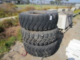 (3) Military Grade Tires