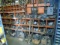 Orange Shelving & Contents,