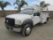 2005 Ford F450 XL SD Flatbed Utility Truck,