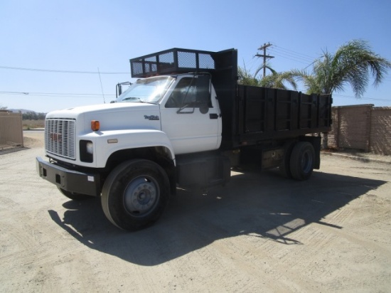 GMC Topkick S/A Flatbed Truck,