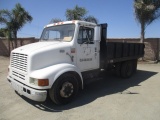 International 4700 S/A Dump Truck,