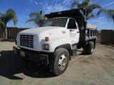 GMC C7500 S/A Dump Truck,