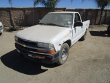 2001 Chevrolet S10 Pickup Truck,