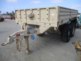 T/A Military Flatbed Trailer,