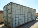 24' Enclosed Roll-Off Bin,