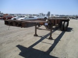 20' S/A Container Trailer,