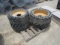 (4) 12 x 16.5 NHS Equipment Tires & Wheels