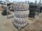 (4) 15 x 19.5 NHS Equipment Tires & Wheels