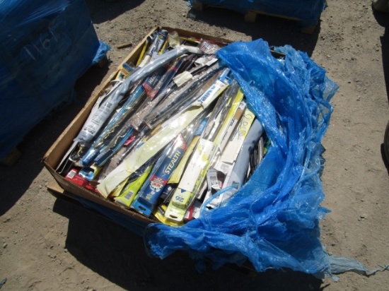 Pallet Of Various Windshield Wipers