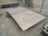 (3) 6' x 10' Metal Plates