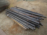 Lot Of (22) Square Metal Tubes