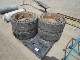 (4) Equipment Wheels & Tires