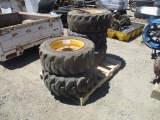 (5) Equipment Tires & Rims