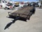 T/A Utility Flatbed Trailer,