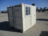 Unused 8' Portable Office Container,