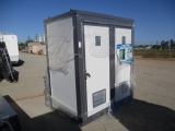 Unused Bastone Mobile Double Bathroom Unit,