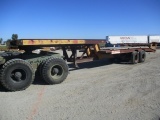 Miller OTGH830 T/A Step Equipment Trailer,