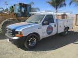 2001 Ford F250 Utility Truck,