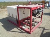 Skid Mounted Pressure Washer Water Tank,