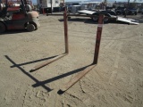 Backhoe Bucket Fork Attachment