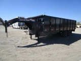 2019 Texas Pride T/A Gooseneck Dump Trailer,