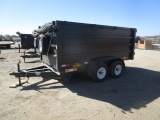 2018 R&J T/A Dump Trailer,