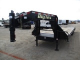 2016 Bigtex 22GN T/A Gooseneck Equipment Trailer,