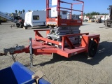 2009 JLG S/A Utility Tilt Deck Trailer,