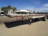 Utility S/A Flatbed Trailer,