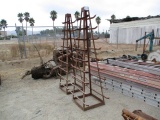 (2) Metal Racks