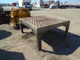 5' x 6' Metal Shop Table