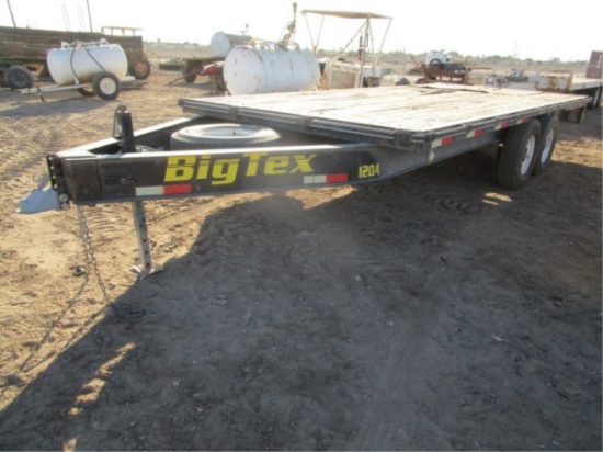 2003 Big Tex 120A T/A Equipment Trailer,