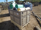 Crate Of Straight PVC Pipe Fittings