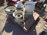 Lot Of (9) Tractor Rims,