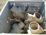 Crate Of (10) Cross Pipe W/Valve Handle