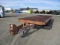 Miller OT610 T/A Tilt Deck Equipment Trailer,