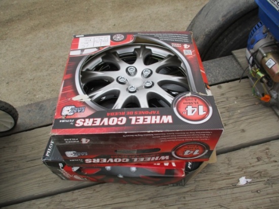 (2) Boxes Of 14" Wheel Covers