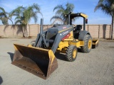 2014 John Deere 210K Skip Loader,