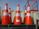 Lot Of 250 Unused Safety Traffic Cones 26