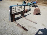 Skid Steer Fork Attachment